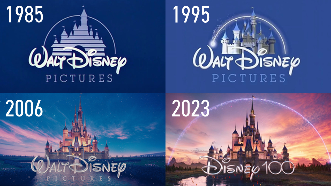【画像で解説】ディズニー映画オープニングにおける城ロゴの変遷【シンデレラ城ではない】